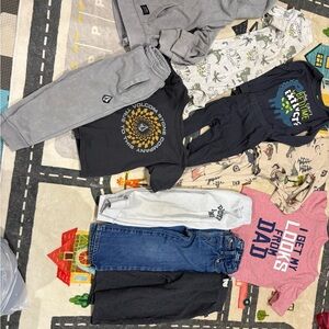 Volcom Black Boys' Short Sleeve Graphic Tee with Yellow & Blue Logo